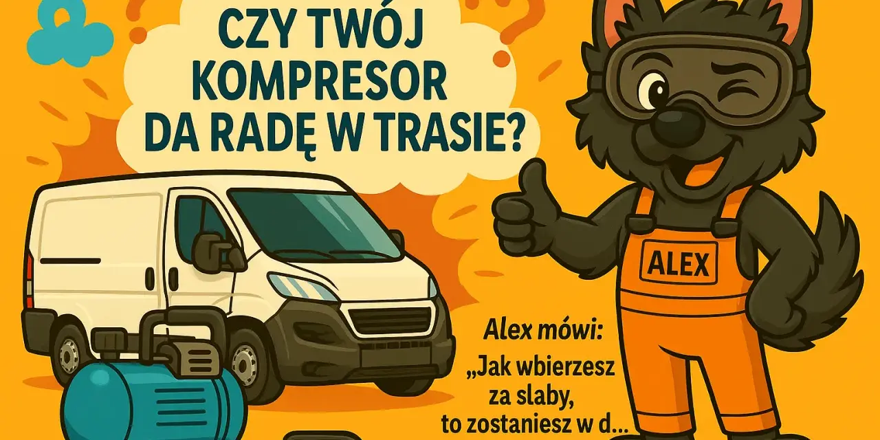 Kompresor do wulkanizacji: Jak wybrać i uniknąć kosztownych błędów?