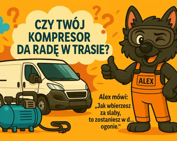 Kompresor do wulkanizacji: Jak wybrać i uniknąć kosztownych błędów?