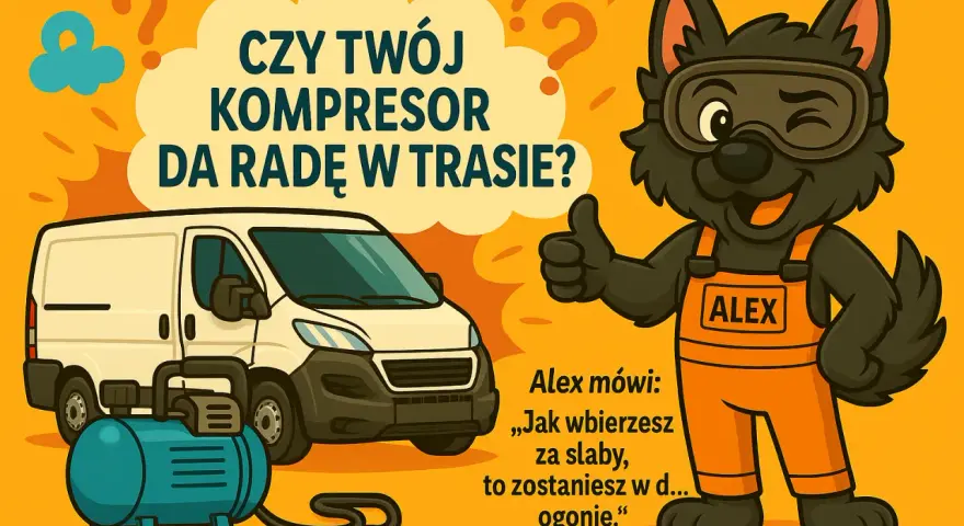 Kompresor do wulkanizacji: Jak wybrać i uniknąć kosztownych błędów?