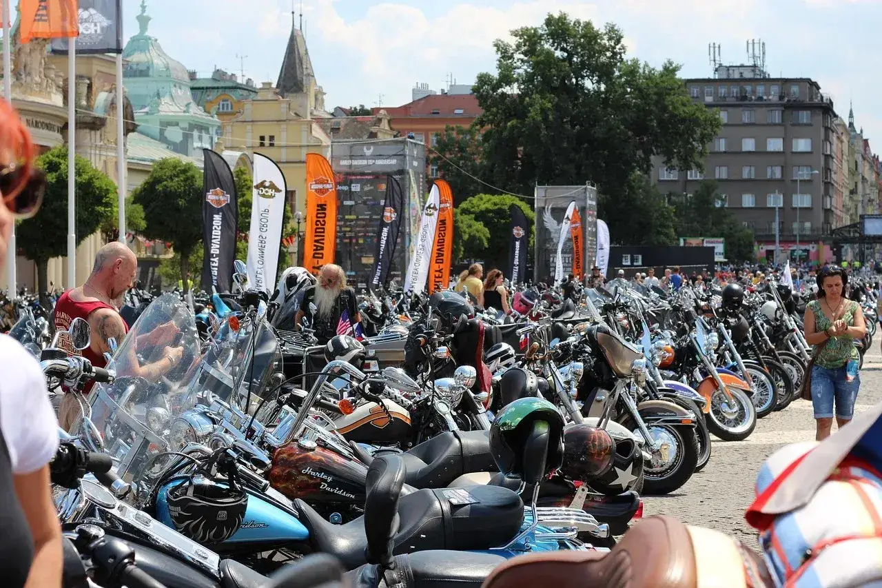 Motocykl na Wielkiej Pętli Bieszczadzkiej