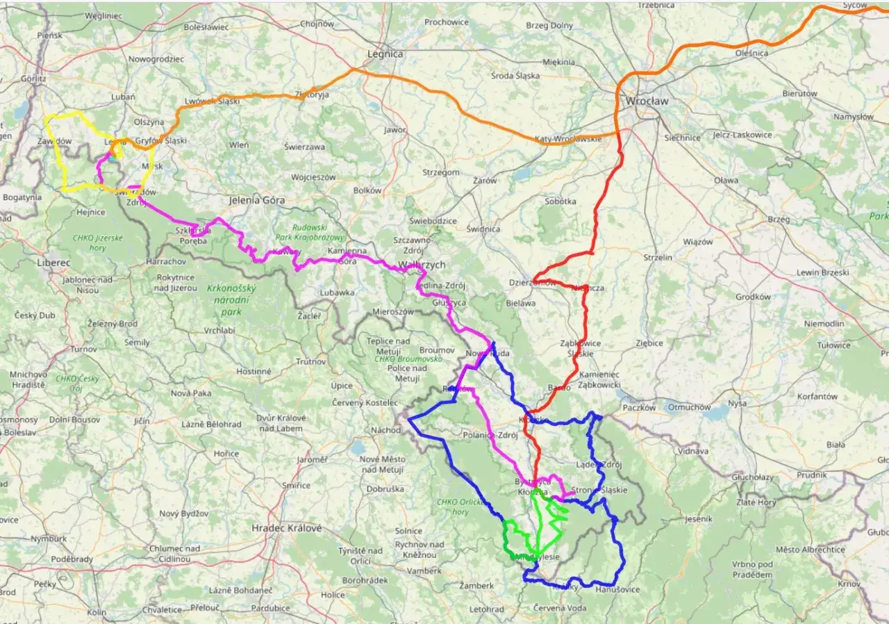 Motocykl w górach Tatry widoki